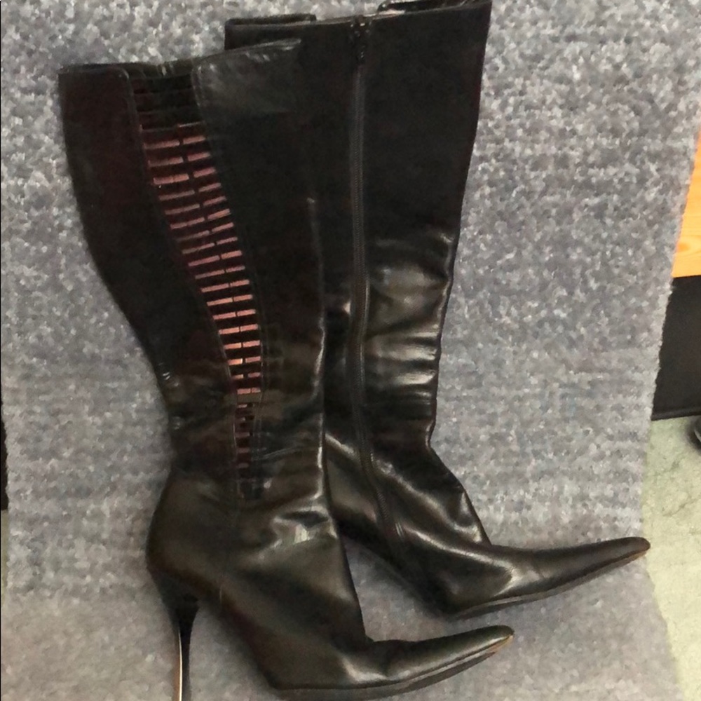 Stiletto Black Boots